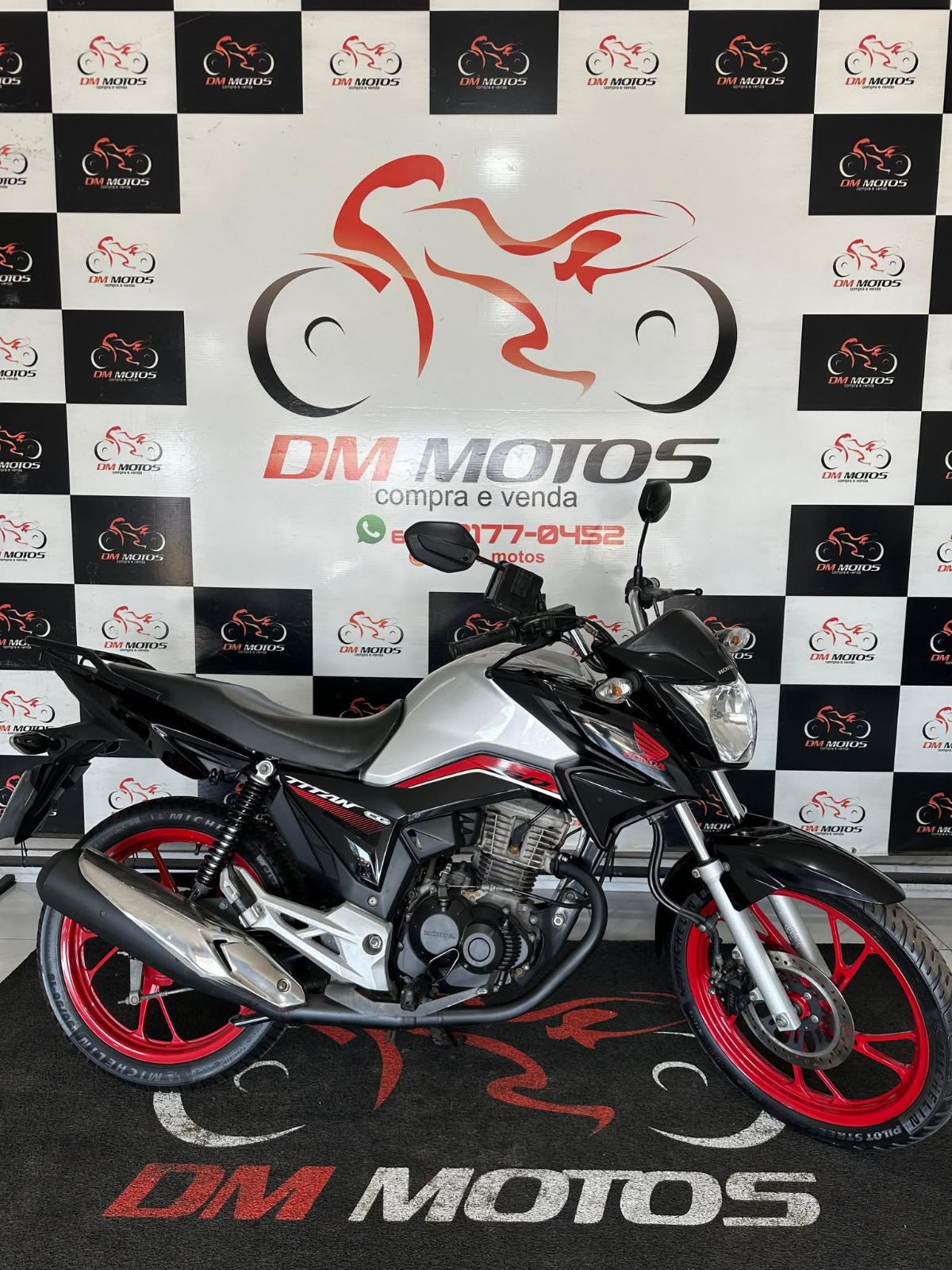 Honda Titan 160 2022/2023 Vermelha